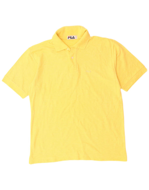 Polo Uomo FILA IT 48 Giallo Medio Cotone