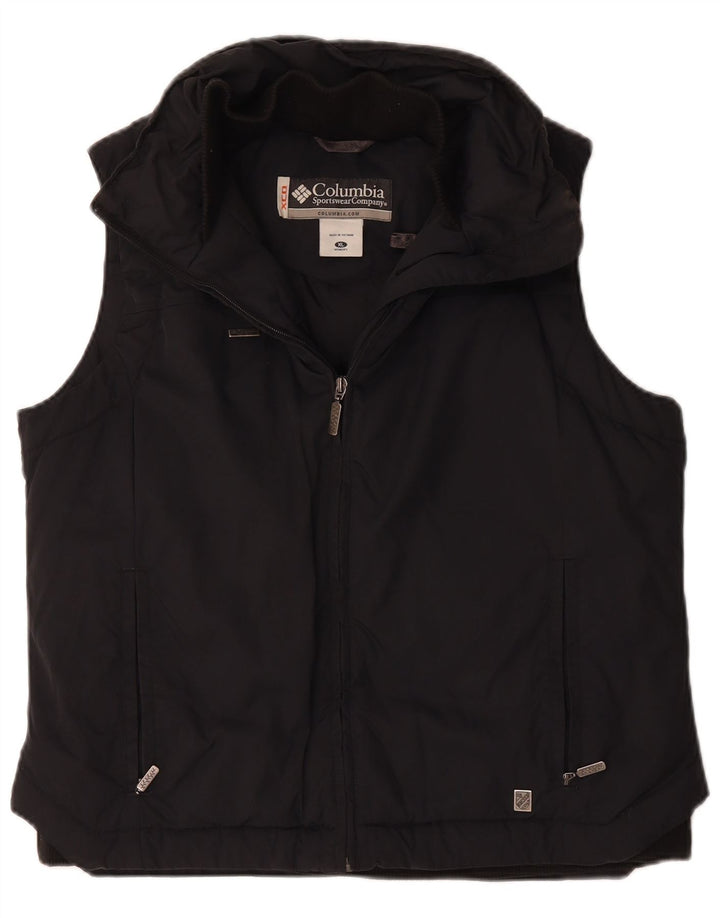 Gilet da donna Columbia UK 18 XL poliestere nero