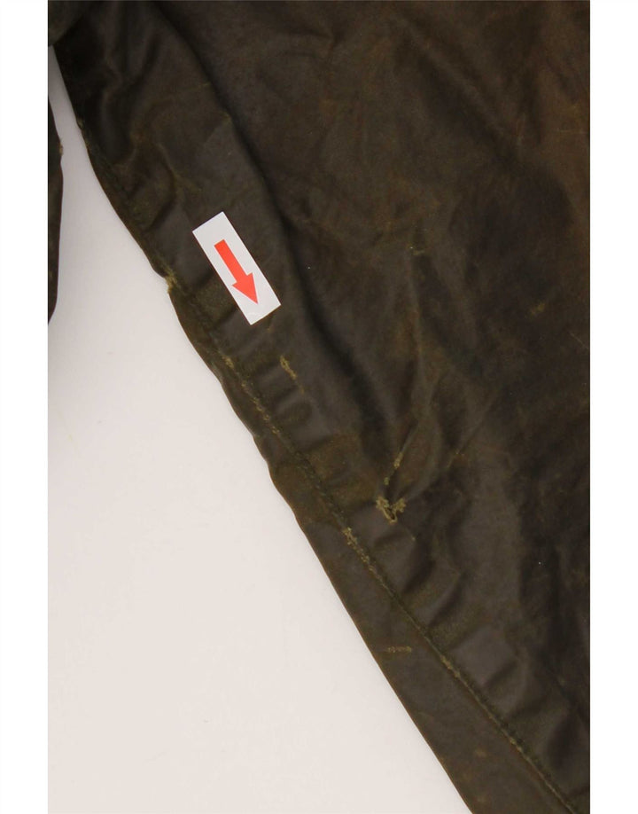 Giacca da uomo in cotone cerato Barbour Gamefair taglia 38 piccola kaki