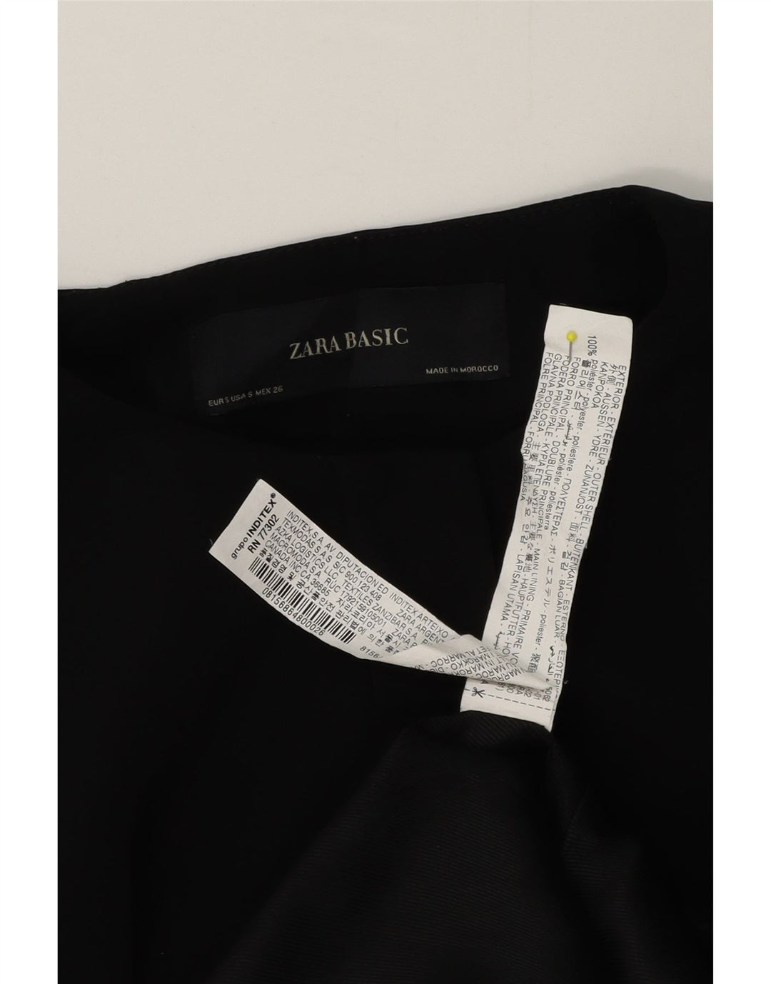 Giubbotto bomber oversize da donna Zara UK 10 piccolo poliestere nero