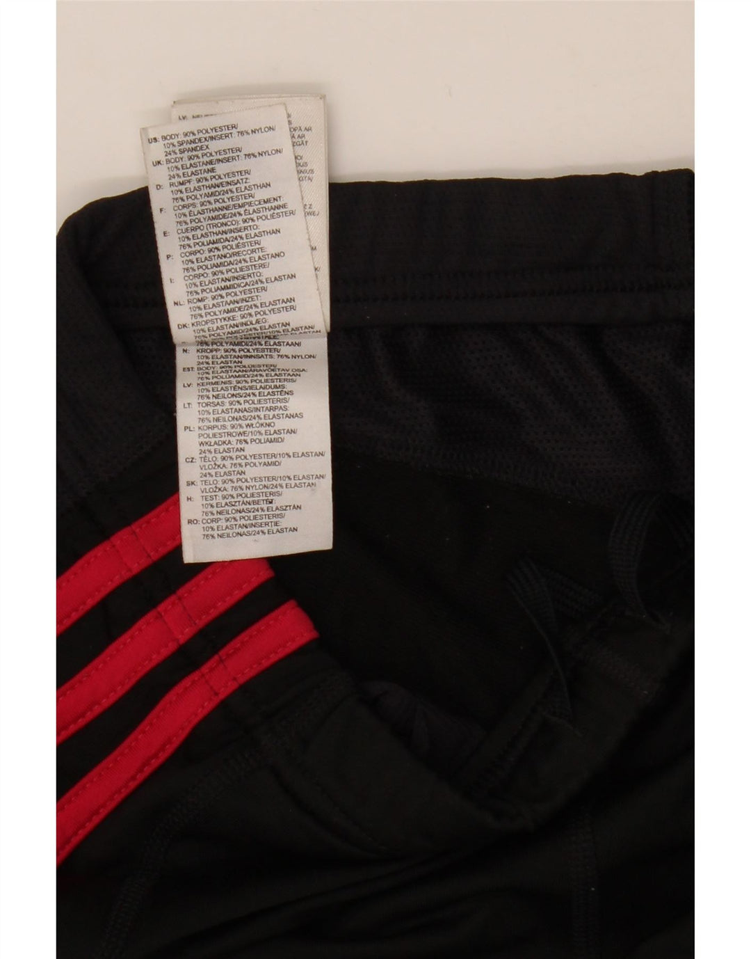 Leggings Adidas da donna UK 10 Small poliestere nero