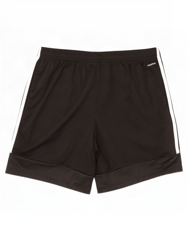 Pantaloncini sportivi Adidas Aeroready da uomo grandi neri