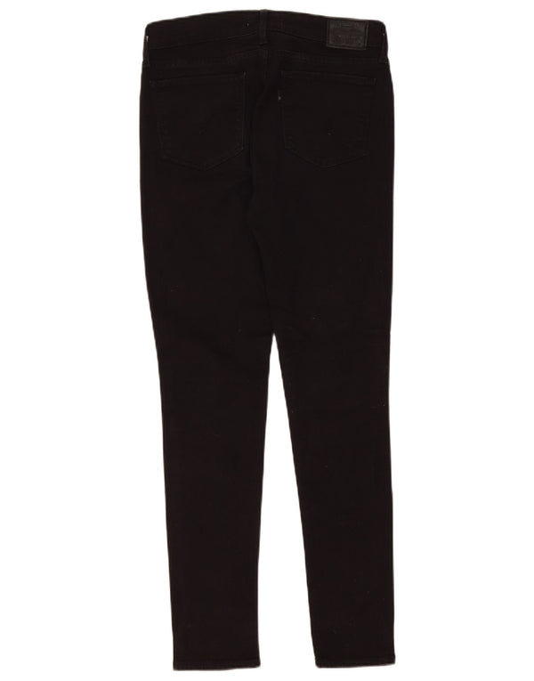 Jeans skinny Levi's 711 da donna W28 L28 cotone nero