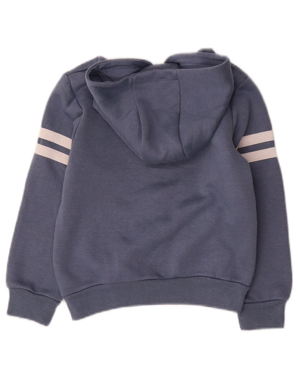 Felpa con cappuccio grafica per ragazzi Ellesse 5-6 anni in cotone color block blu