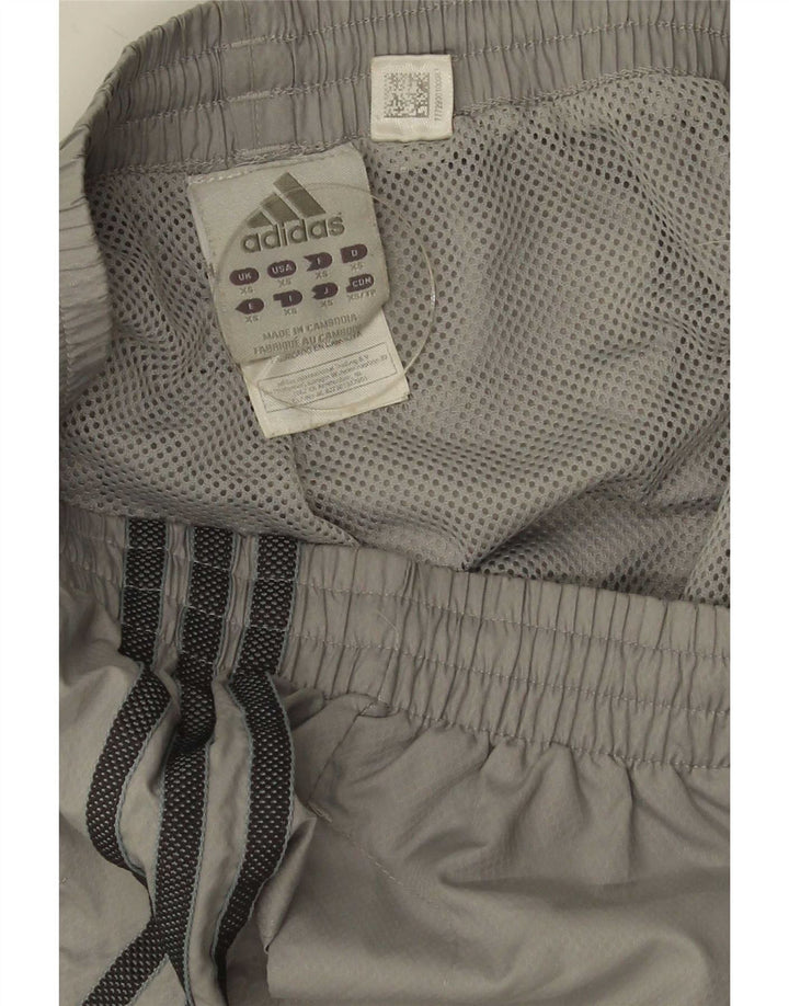 Pantaloni da tuta da uomo Adidas XS in poliestere grigio