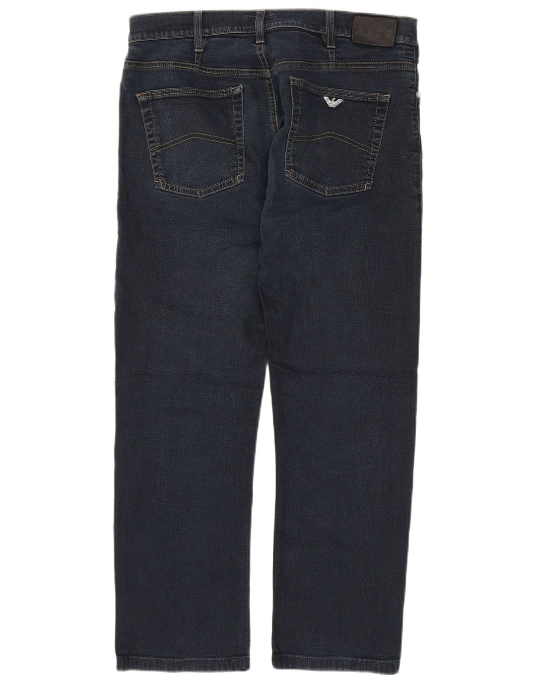 Jeans dritti da uomo ARMANI W36 L28 blu navy