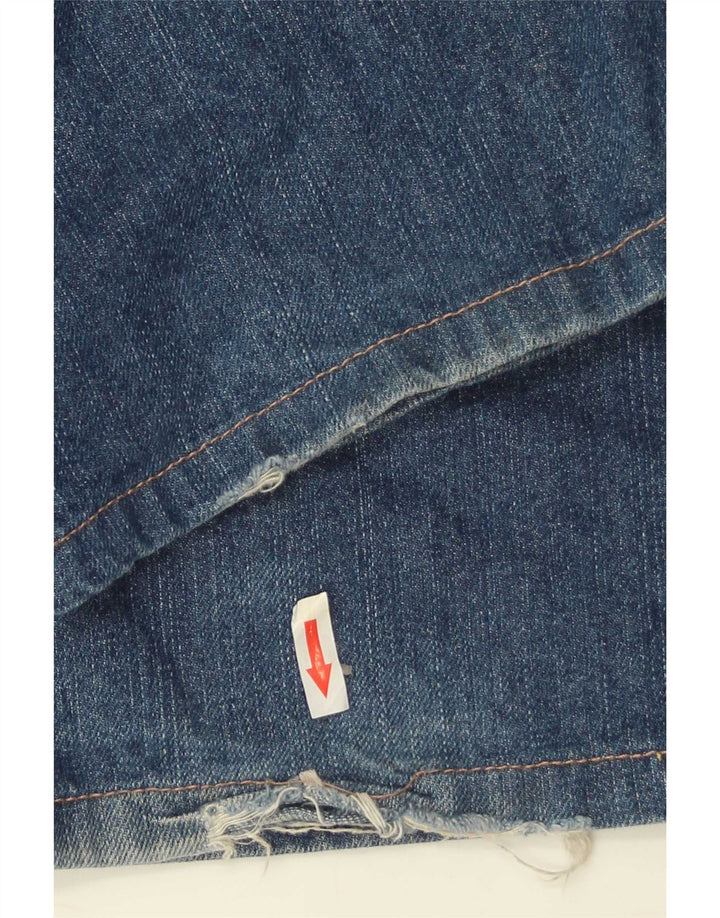 Jeans dritti da uomo Massimo Dutti EU 48 XL W38 L29 Cotone blu