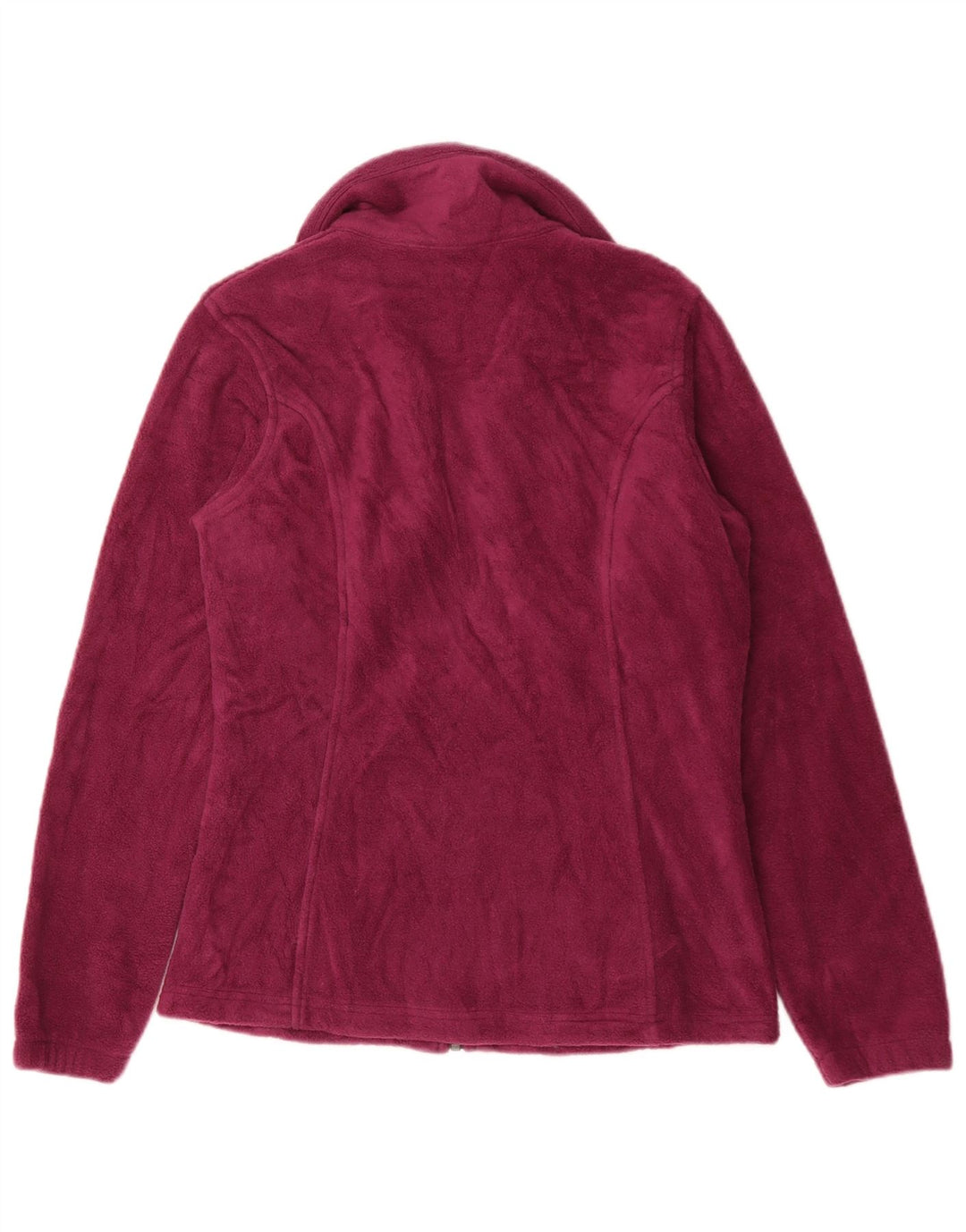 Giacca in pile da donna Columbia UK 10 Small Borgogna Poliestere