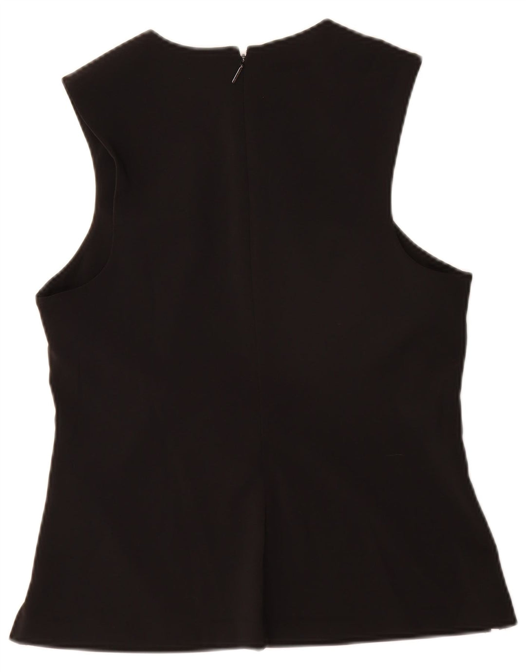 Camicetta senza maniche da donna Calvin Klein IT 40 Small Nero Poliestere