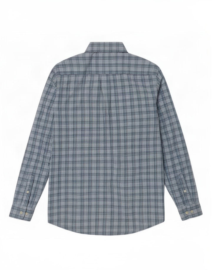 Camicia da uomo Tommy Hilfiger piccola scozzese blu