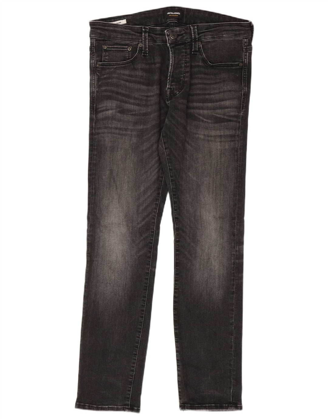 Jack & Jones Uomo GLENN Slim Jeans W31 L30 Grigio