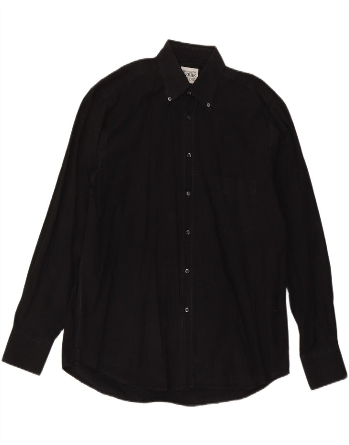 Camicia da uomo Gianfranco Ferre taglia 41 16 grande cotone nero