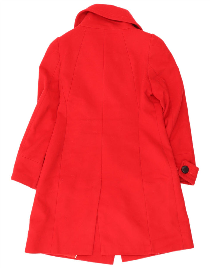 Cappotto doppiopetto da donna Coast UK 12 Lana rossa media