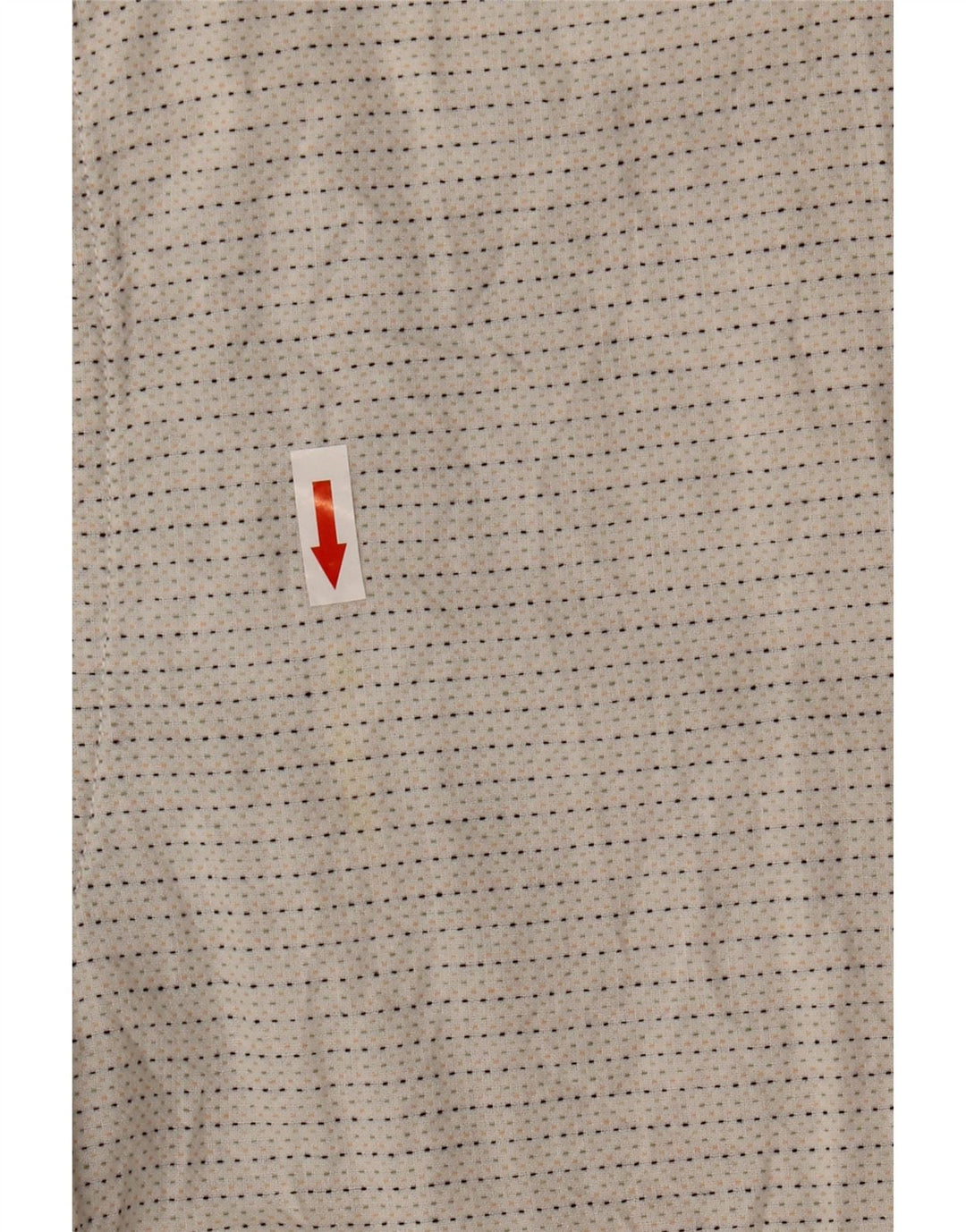 Camicia a maniche corte da uomo Jack & Jones in cotone maculato bianco sporco medio