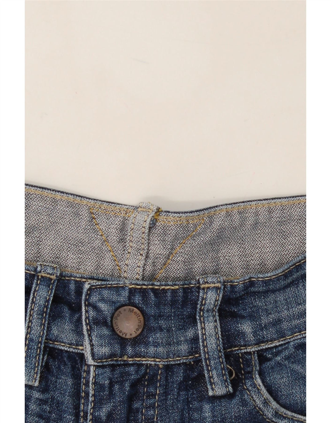 MELTIN' POT Mens Straight Jeans W30 L27  Blue Vintage Meltin' Pot and Second-Hand Meltin' Pot from Messina Hembry 