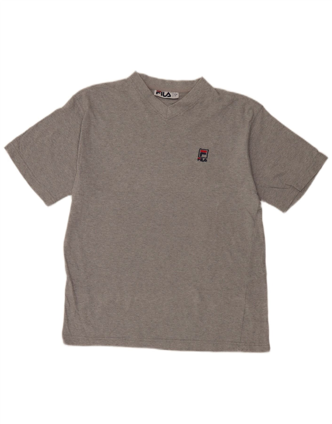 T-shirt Fila Uomo Top IT 46/48 Small Grigio Chiazzato
