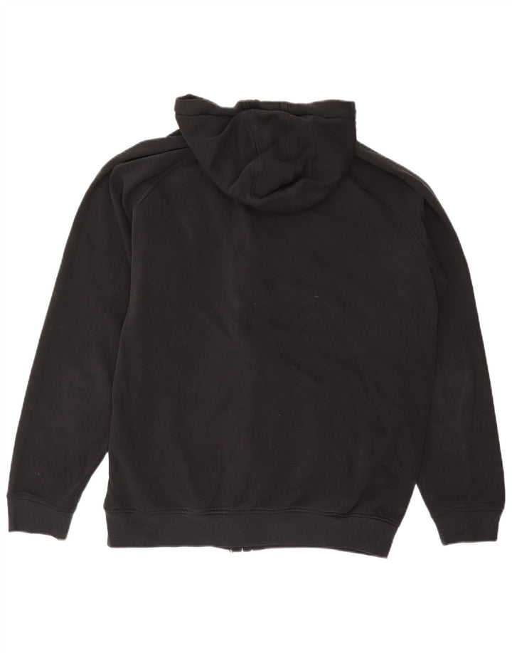 Felpa con cappuccio e zip da uomo Kappa 2XL Nera