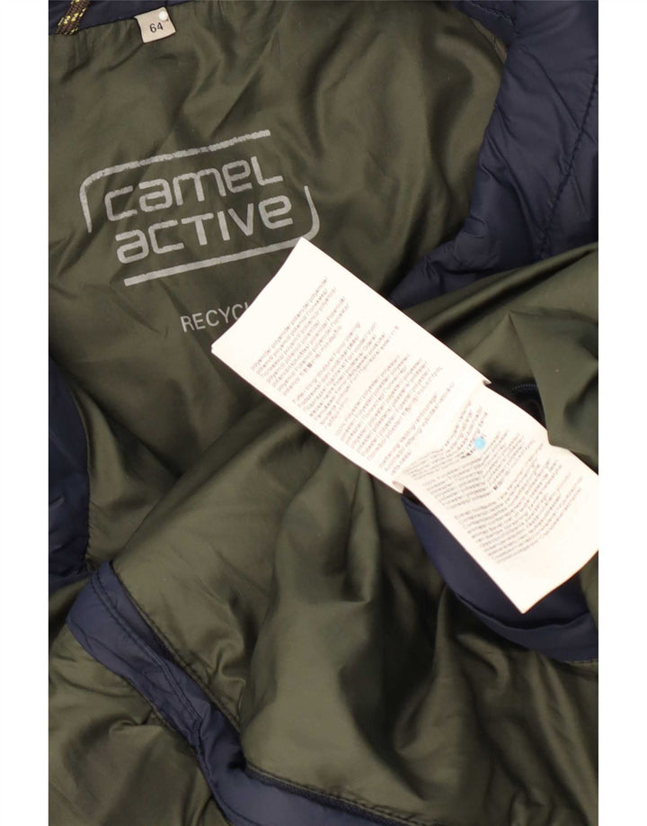 Giacca imbottita da uomo Camel Active UK 44 2XL Poliestere blu navy