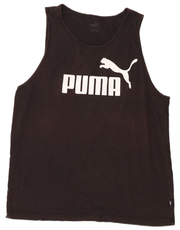 Canotta grafica da uomo Puma 2XL Nera