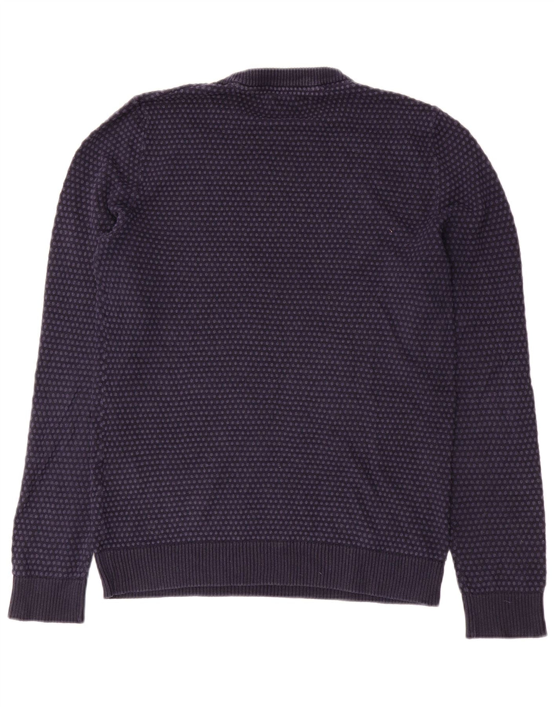 Maglione maglione girocollo da uomo Jack & Jones in cotone blu navy medio