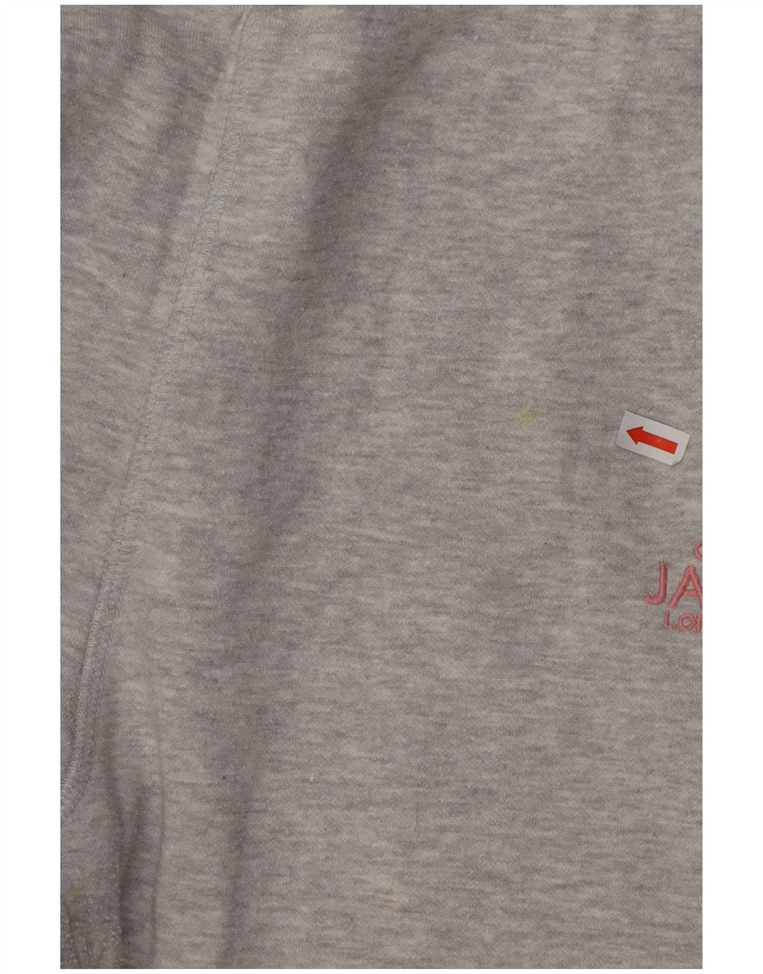 JACK WILLS Pantaloni da tuta da donna Joggers UK 14 Cotone grigio medio