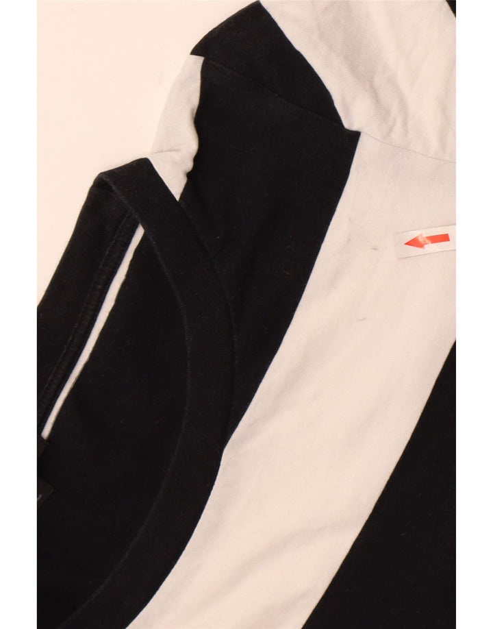 Cos Top da donna a maniche lunghe UK 14 Cotone a righe blu navy medio