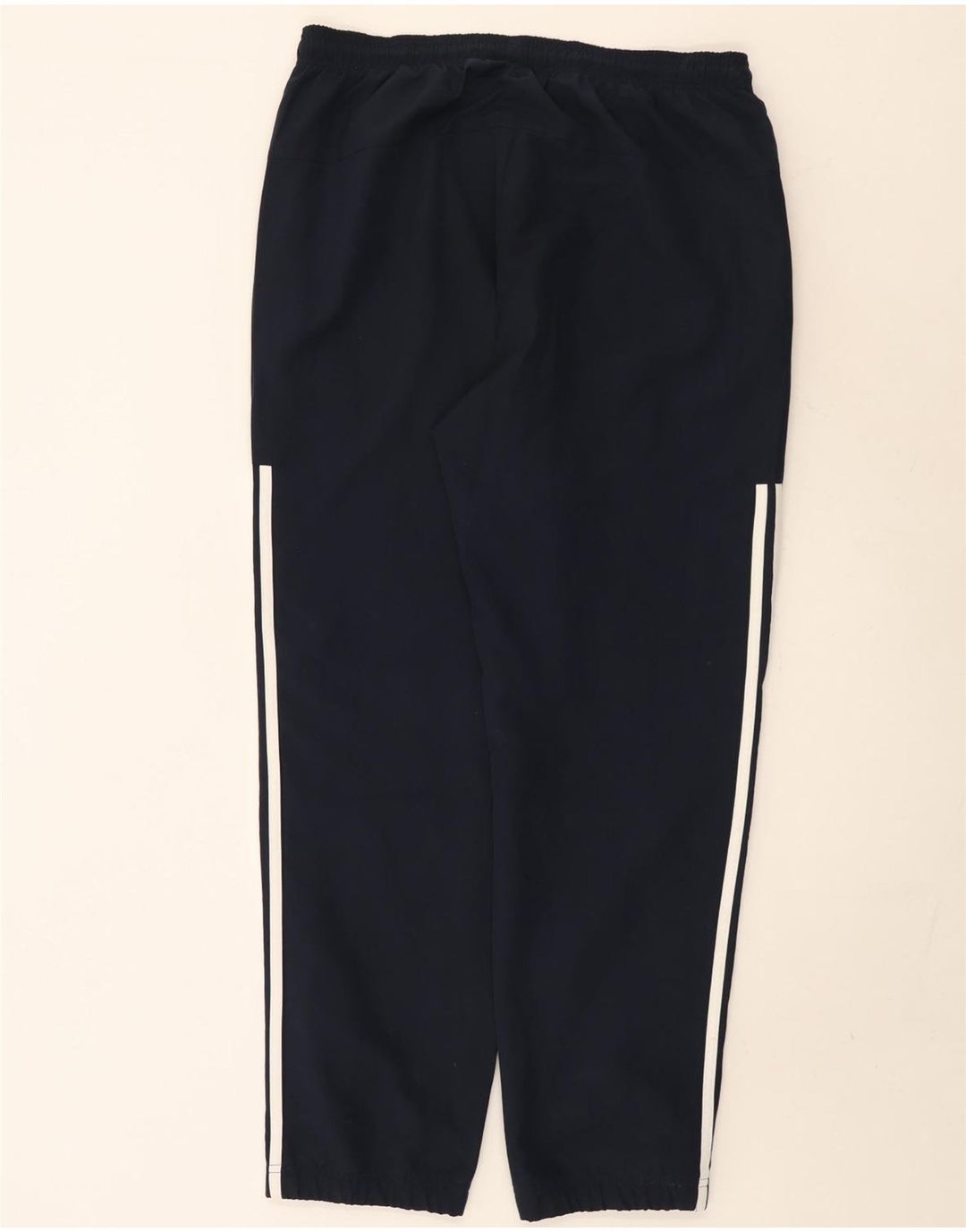 Pantaloni da tuta da uomo Adidas Large in poliestere blu navy