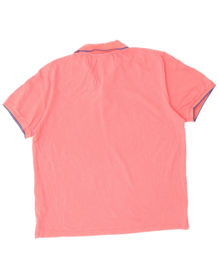 Polo da uomo NORTH SAILS in cotone rosso medio