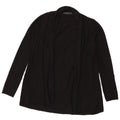 Maglione cardigan aperto da donna Zara UK 10 piccolo nero