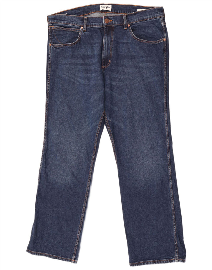 Jeans Bootcut da uomo Wrangler W38 L32 in cotone blu