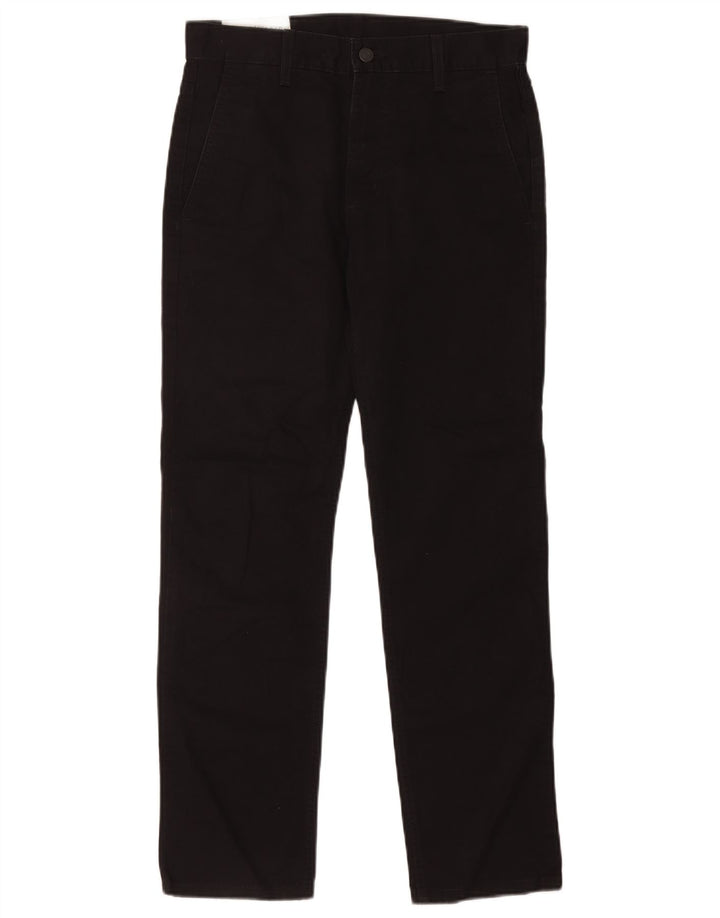 Pantaloni chino slim da uomo Levi's W29 L30 cotone nero