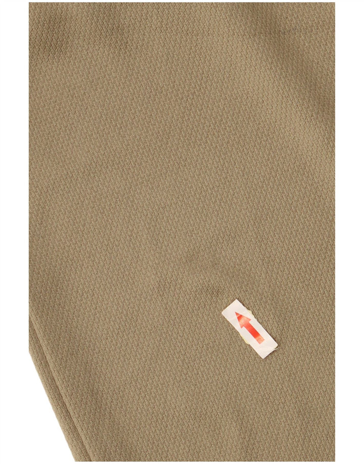 Polo NIKE da uomo grande in cotone beige