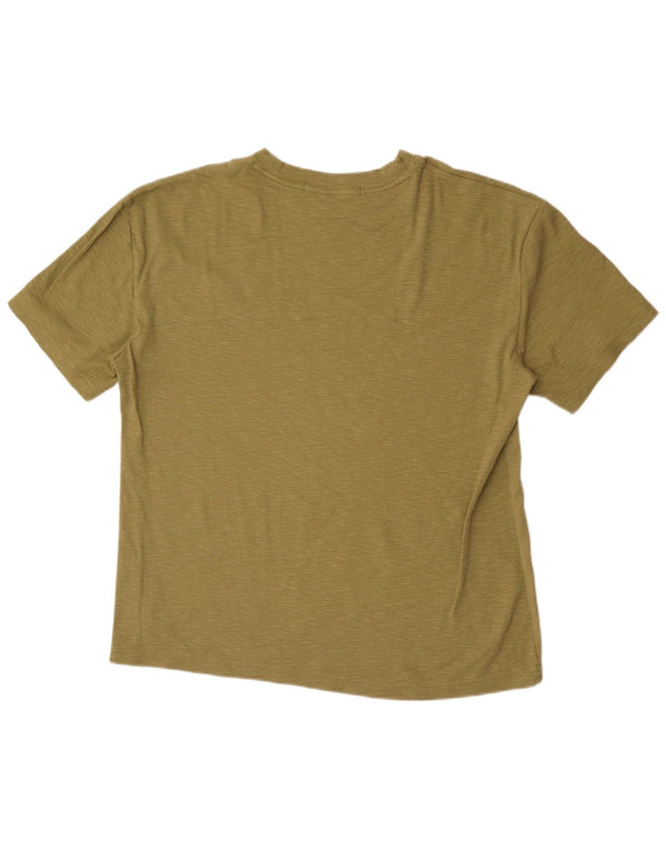 T-shirt da uomo Calvin Klein Top color kaki medio
