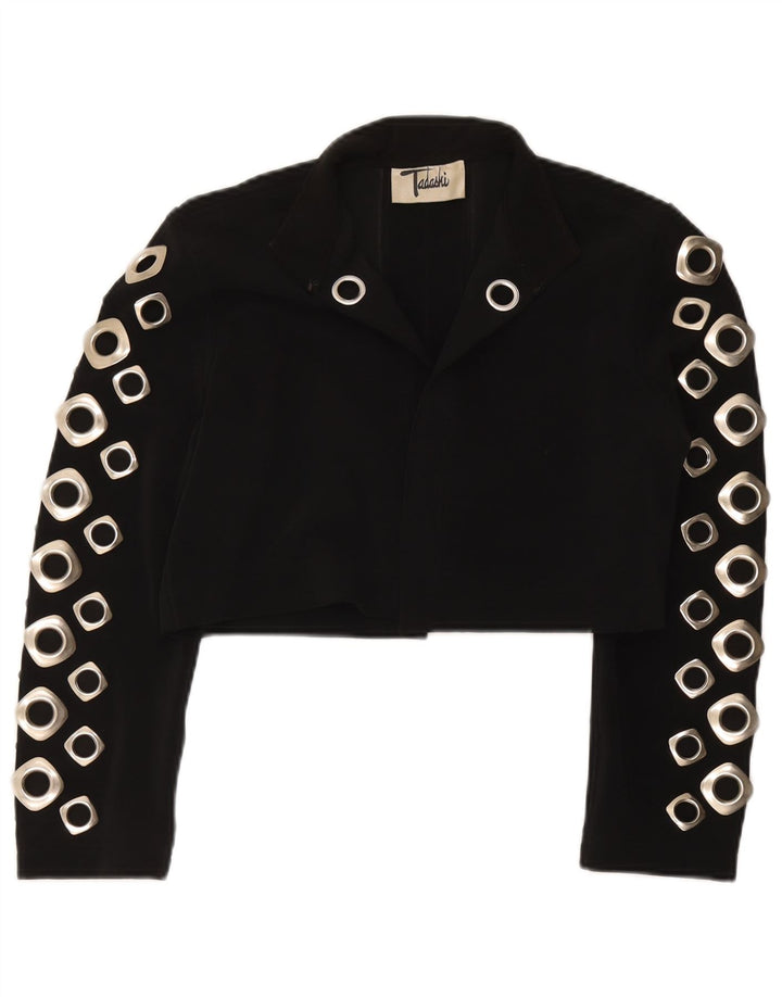 Giacca Bolero da donna Tadashi UK 12 media nera