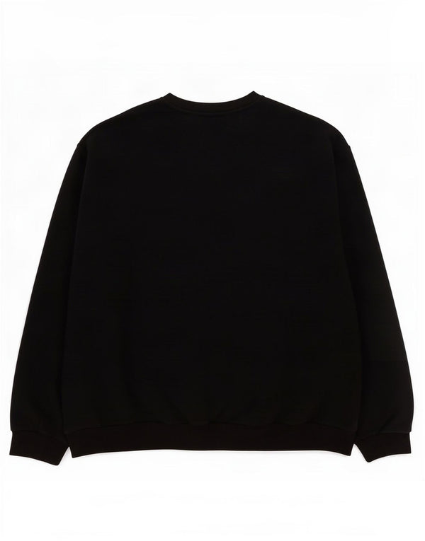 Felpa Adidas Uomo Maglione 2XL Cotone Nero