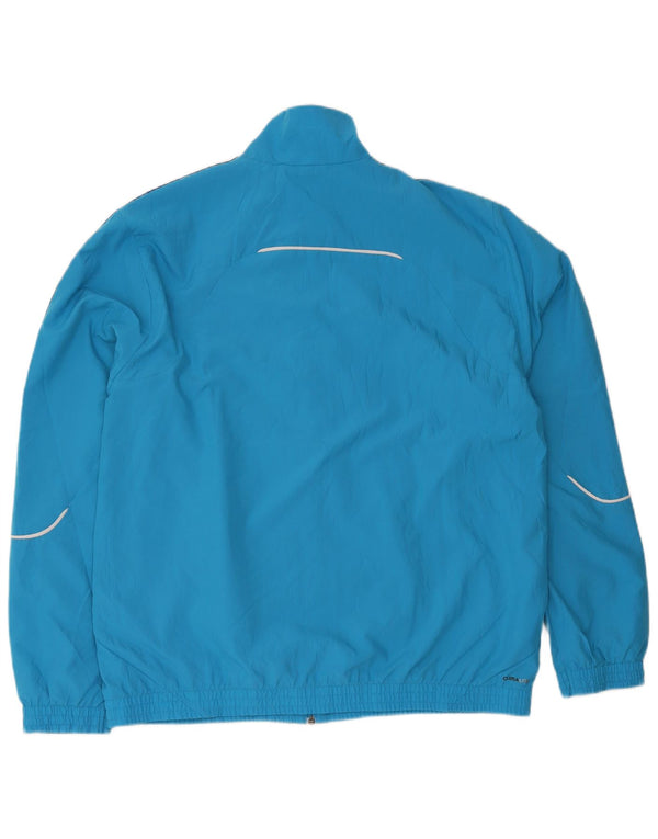 Adidas Giacca da tuta da uomo con vestibilità regolare UK 48/50 XL Sport blu