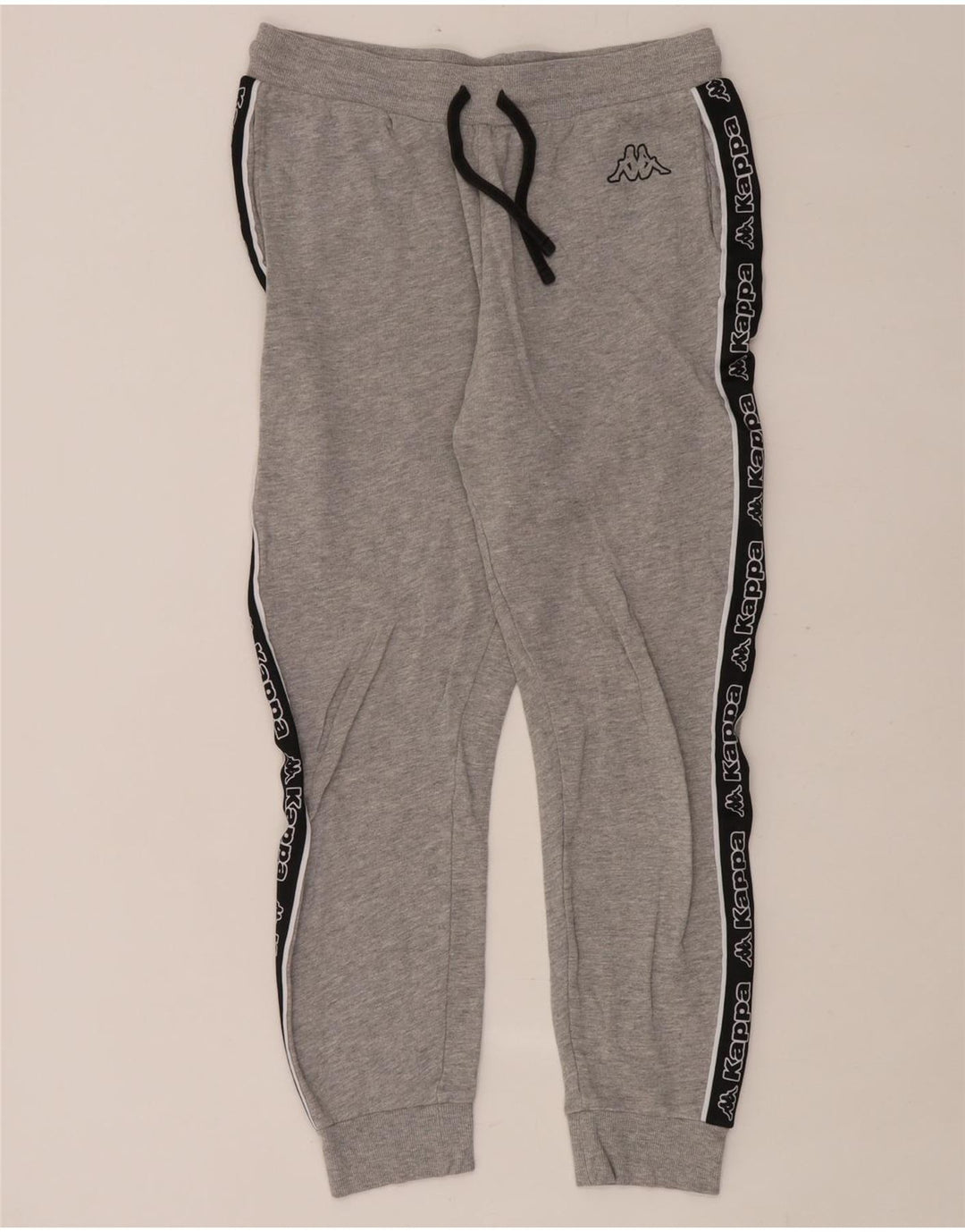 Pantaloni da tuta da uomo KAPPA Tezenis Joggers grigio medio color block