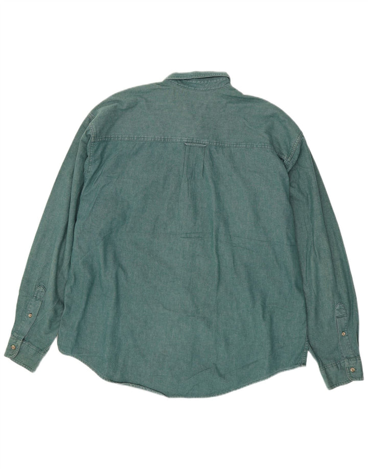 Camicia da uomo EDDIE BAUER 2XL cotone verde