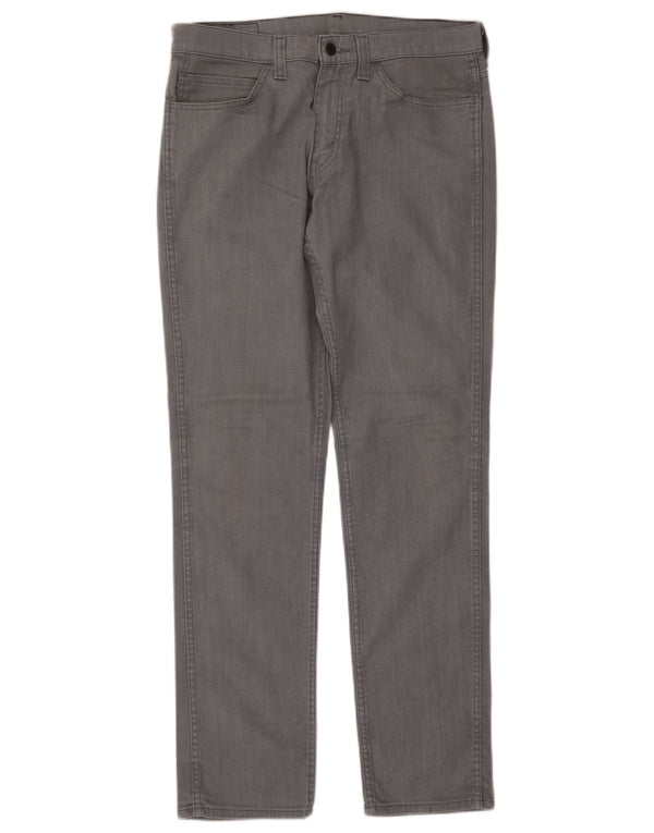 Jeans Levi's Uomo 511 Slim W34 L34 Cotone Grigio