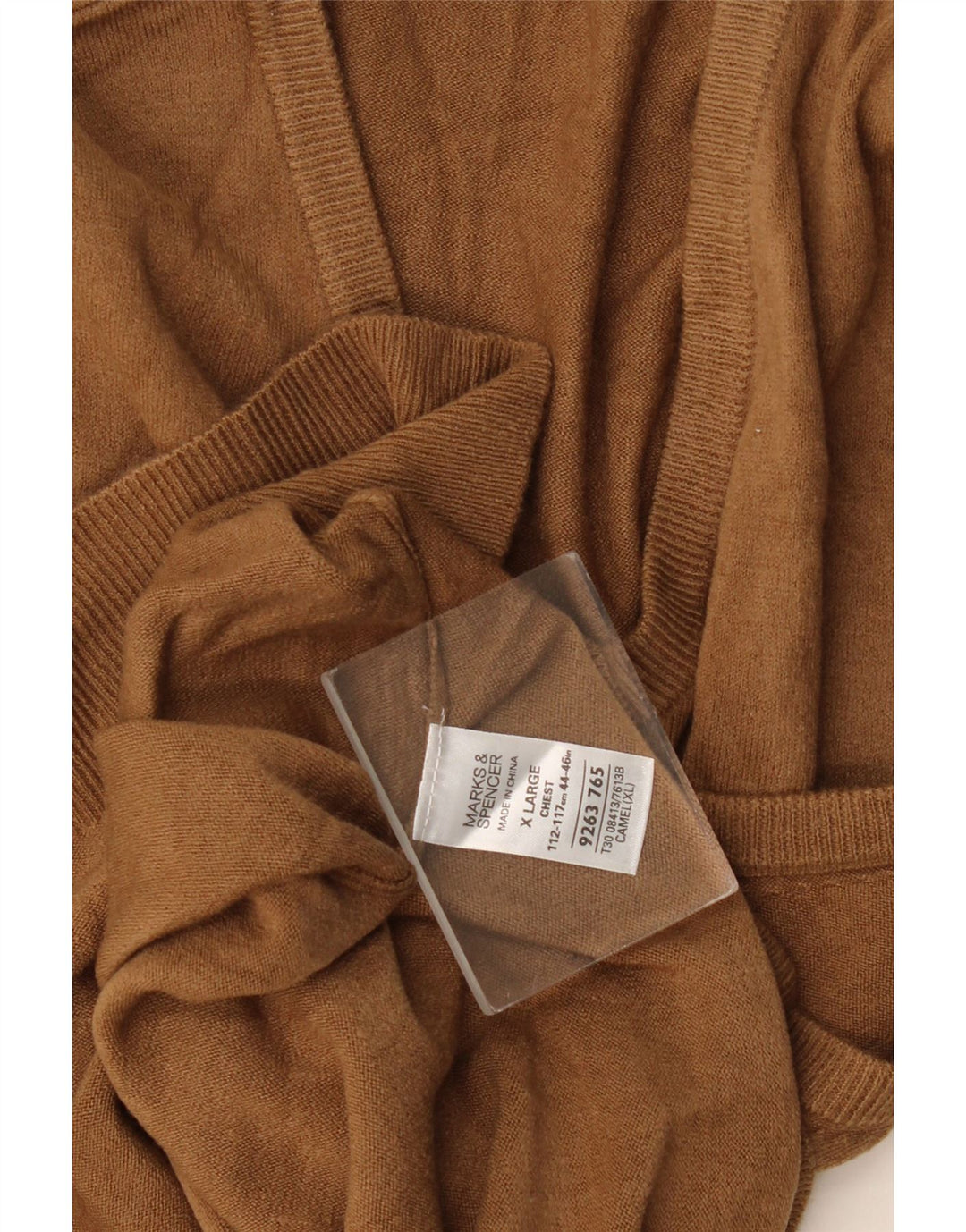 Canotta da uomo Marks & Spencer XL Beige acrilico