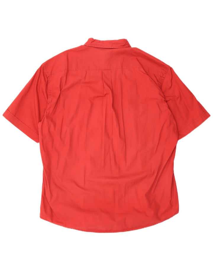 Camicia Sergio Tacchini Uomo Manica Corta XL Rosso Cotone