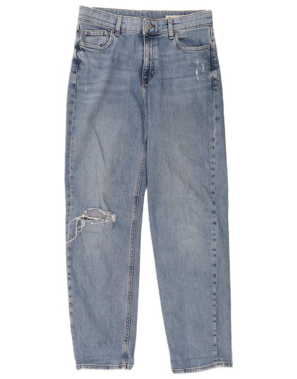 Jeans affusolati Marks & Spencer da donna UK 10 piccoli W30 L29 blu