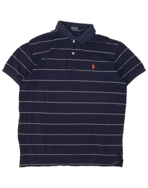 POLO RALPH LAUREN Polo da uomo a righe blu navy medie
