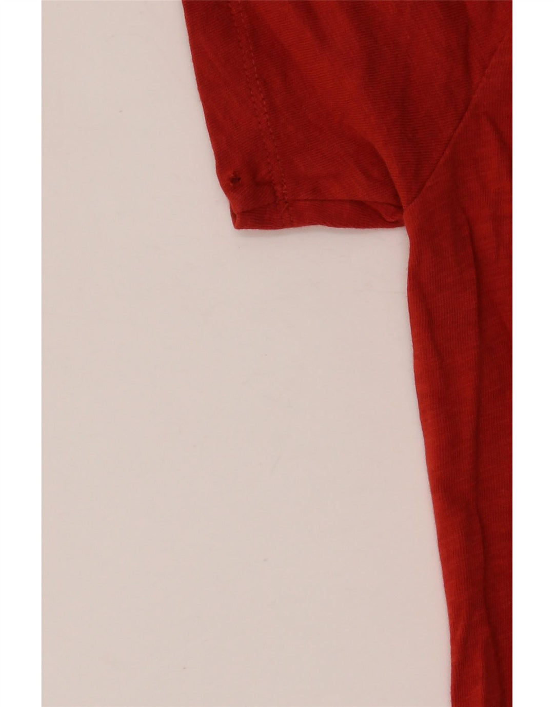 J. CREW T-shirt grafica da donna Top UK 14 cotone rosso medio