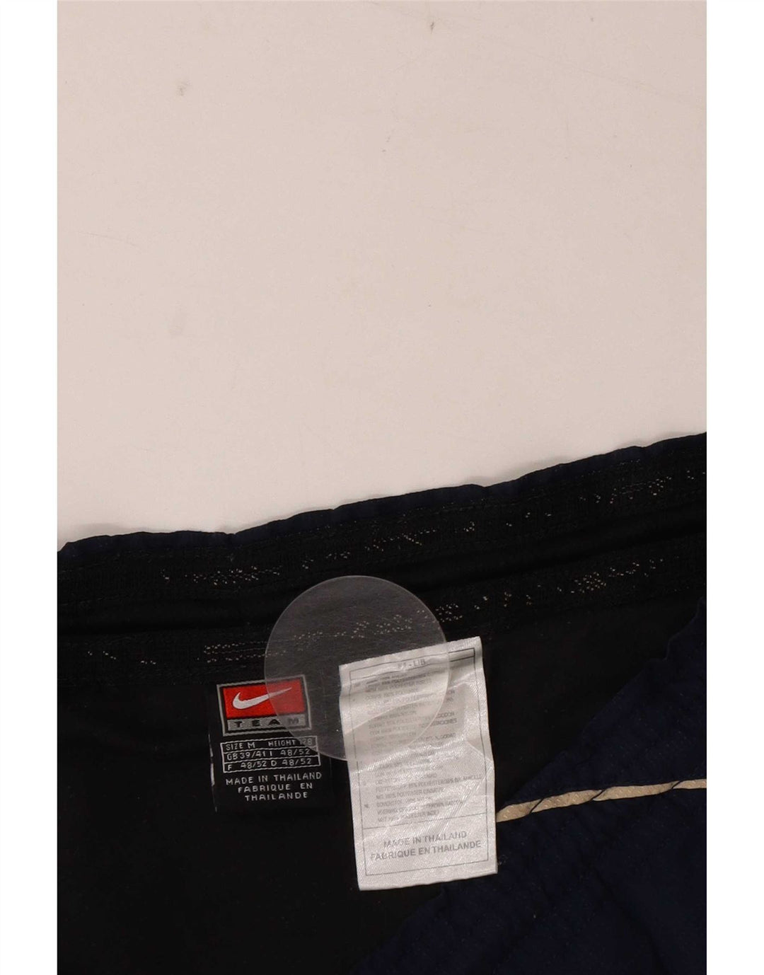 Pantaloncini sportivi da uomo Nike UK 39/41 Nylon blu navy medio