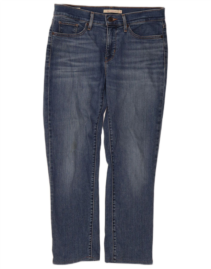 Levi's Donna 312 Shaping Slim Jeans W28 L26 Cotone Blu