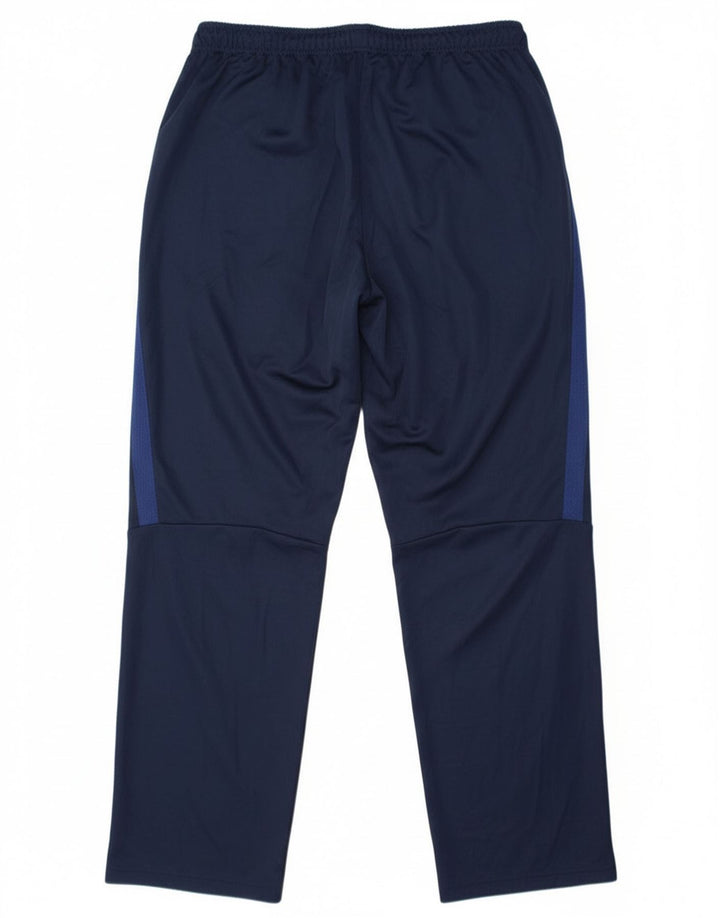 Pantaloni da tuta Nike da uomo XL in poliestere blu navy