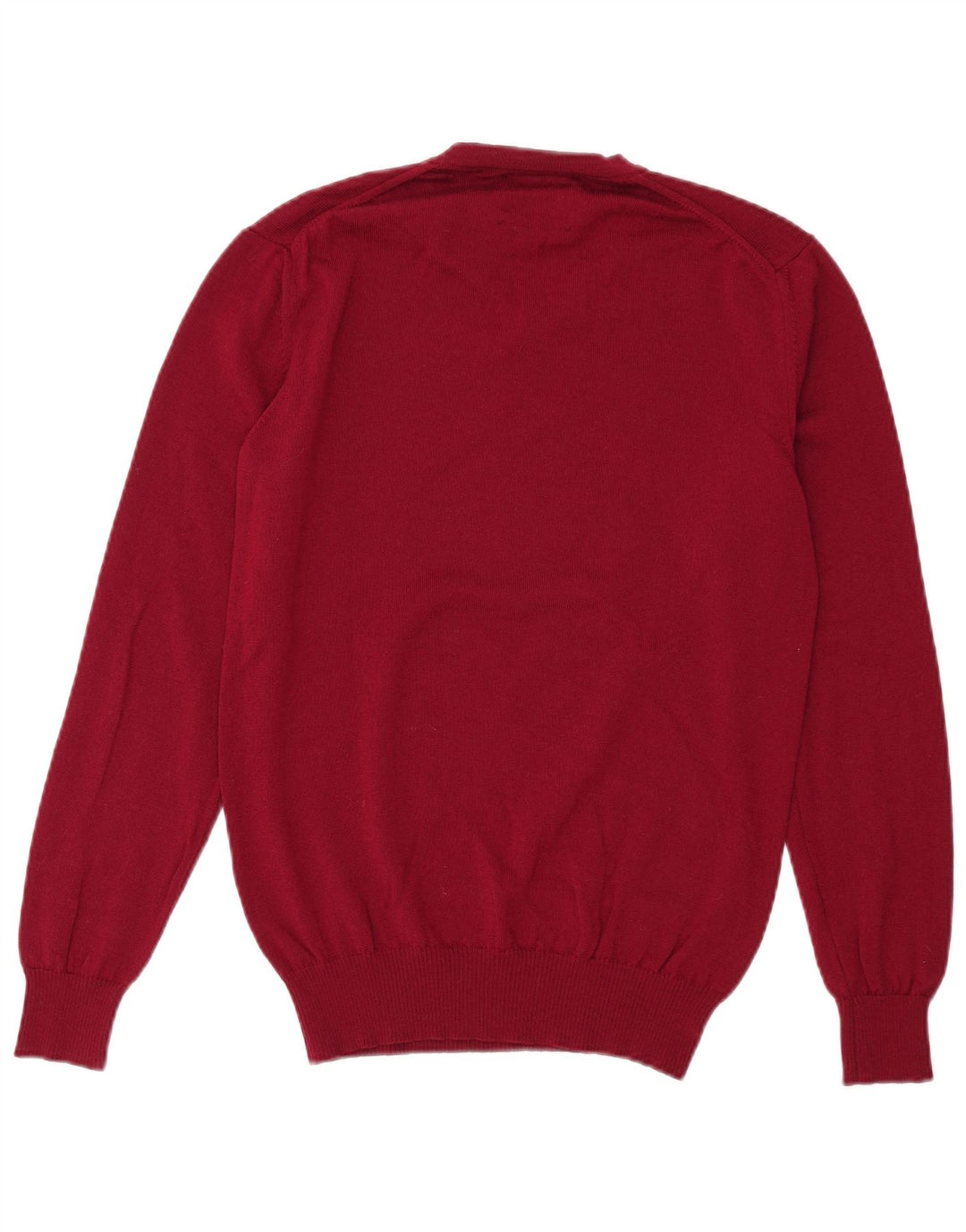 Maglione da uomo con scollo a V Charles Tyrwhitt piccolo in lana bordeaux