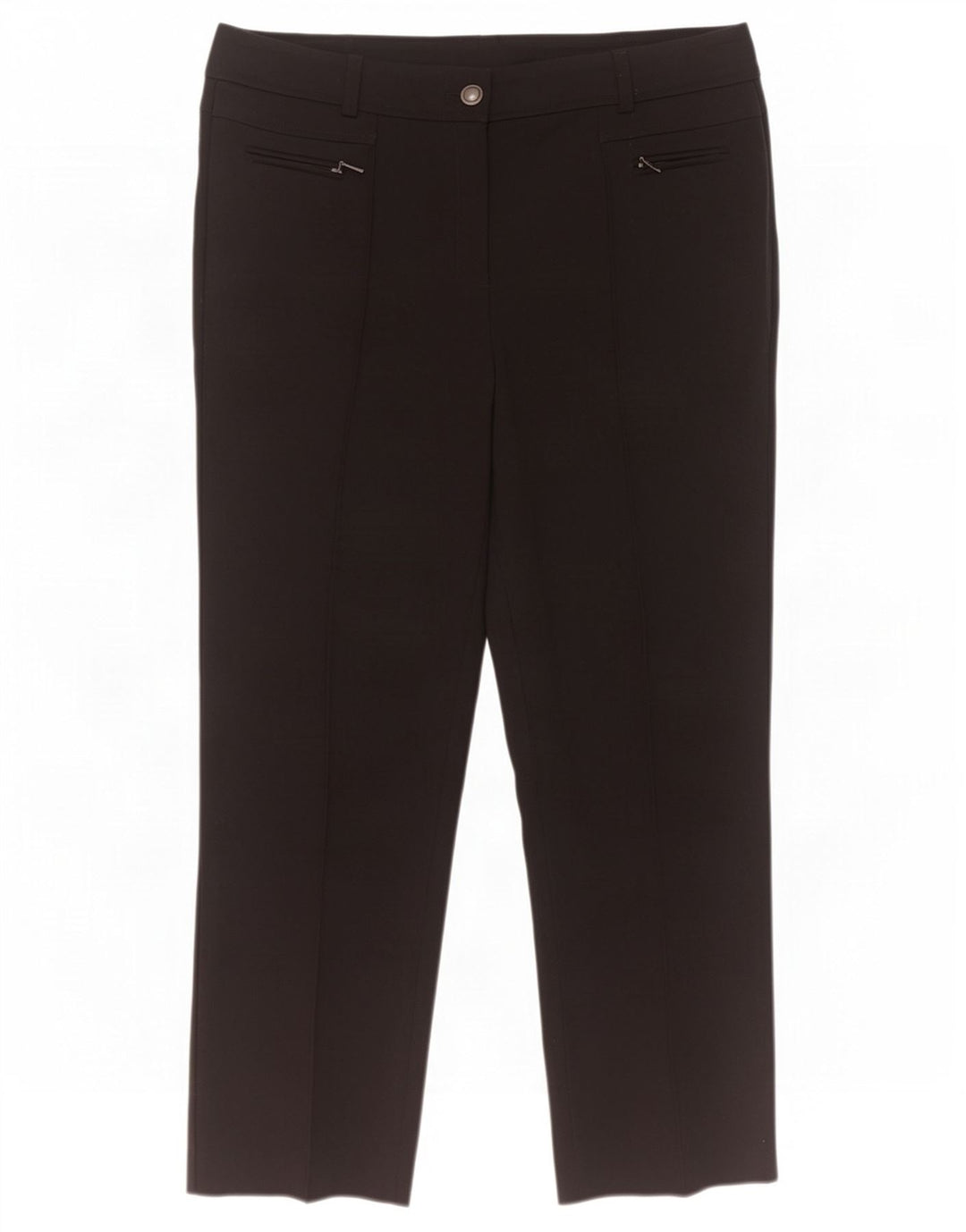 Pantaloni corti da donna Marks & Spencer UK 12 medi W32 L25 neri