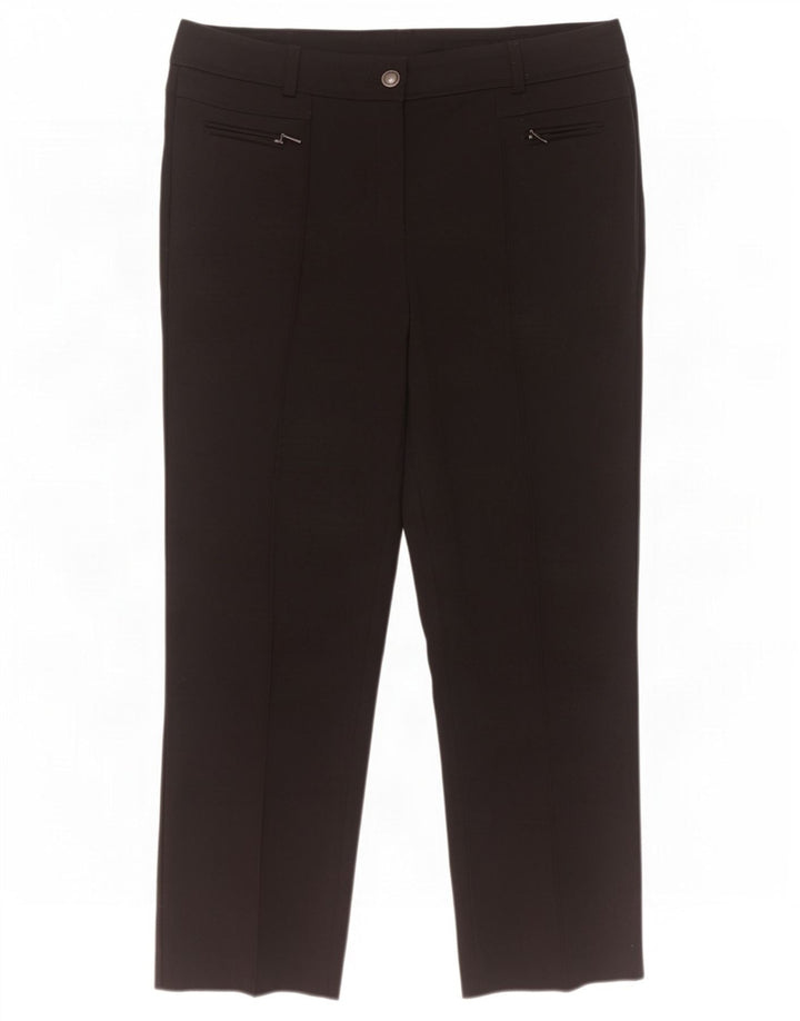 Pantaloni corti da donna Marks & Spencer UK 12 medi W32 L25 neri